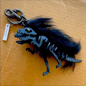 Coach mohawk rexy keychain/bag Charm